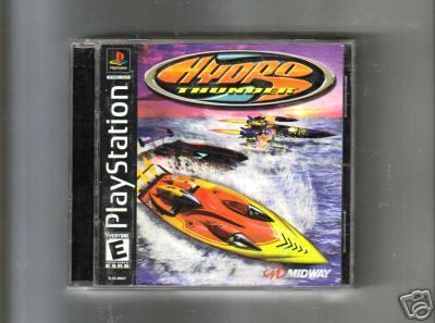 HYDRO THUNDER Playstation *COMPLETE* i Original NICE ntsc US USA