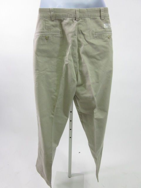   khaki andrew pants slacks size waist 34 length 30 they have a zipper