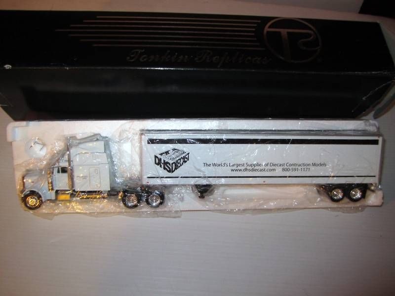 Tonkin 1/53 Peterbilt Truck w/DHS Die cast Van Trailer  