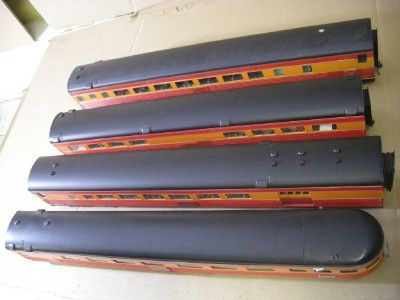 KTM O GAUGE BRASS 4 8 4 SOUTHERN PACIFIC DAYLIGHT SET  