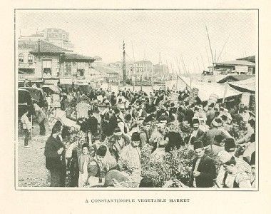 1916 Turkey Constantinople Stamboul St Sophia Mosque  