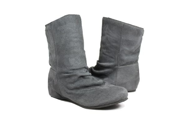 Peter l Short Ankle Faux Suede Booties  