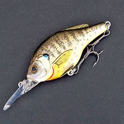 Koppers Bluegill ~ Flat Sided Crankbait ~ Small Shallow Diver 