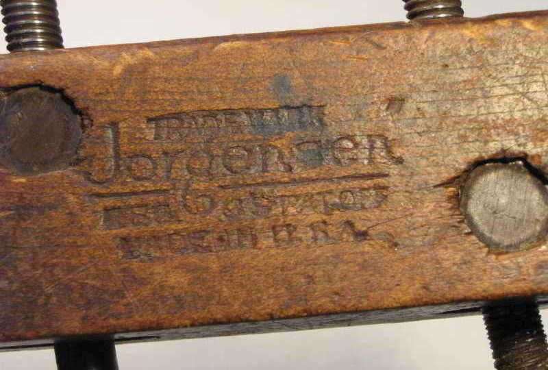 Antique Adjustable Carpenter Wood Clamp Jorgensen  