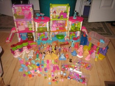   lot polly pockets apartment disney princess dolls clothes mall search