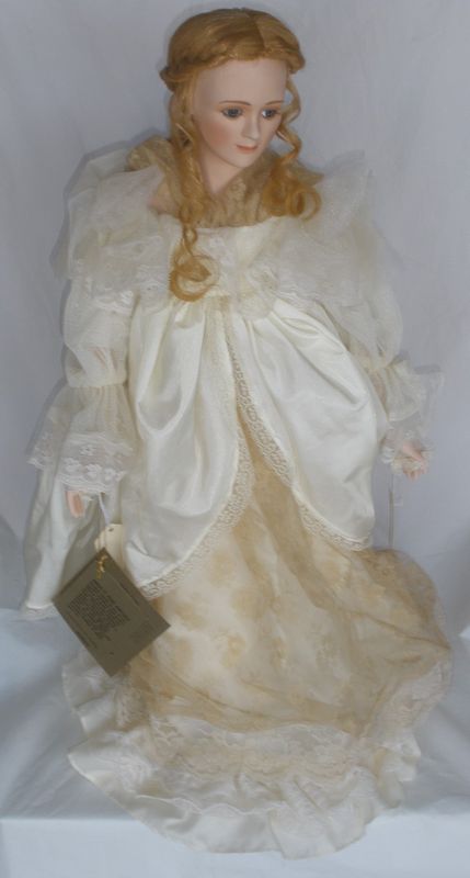 Seymour Mann Paulette Aprile Moira Bisque Porcelain 22 Doll Orig $250 