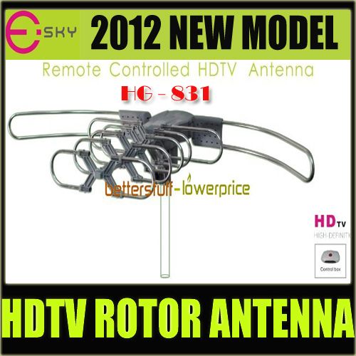   Digital Outdoor HDTV Antenna UHF/VHF 360° Rotation HD Antenna  