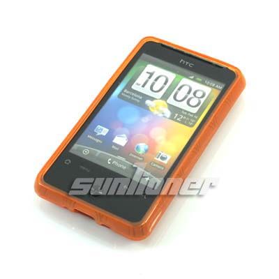 TPU Silicone Case Skin Cover for HTC Aria G9+LCD Film.O  