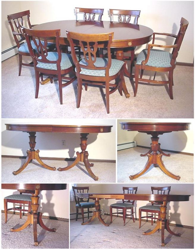 RWAY NORTHERN FURNITURE 9 Pc. MAHOGANY DINING ROOM SET  