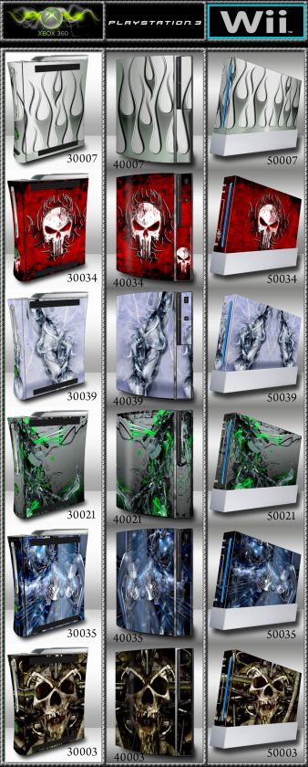 Skin for Xbox 360, PS3, Wii   Graphic Armored Decal Art  