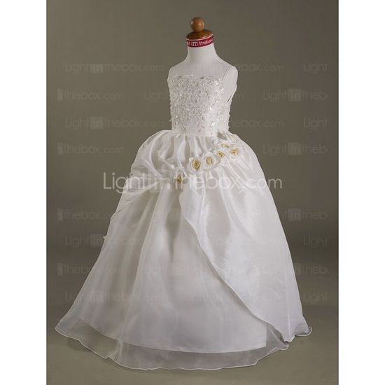   size 2 14 Ball Gown Wedding Ball Flower Tulle Flower Girl Dress  