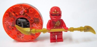 LEGO NINJAGO 9591 Masters of Spinjitzu NRG KAI & CHOKUN & Spinners Set 