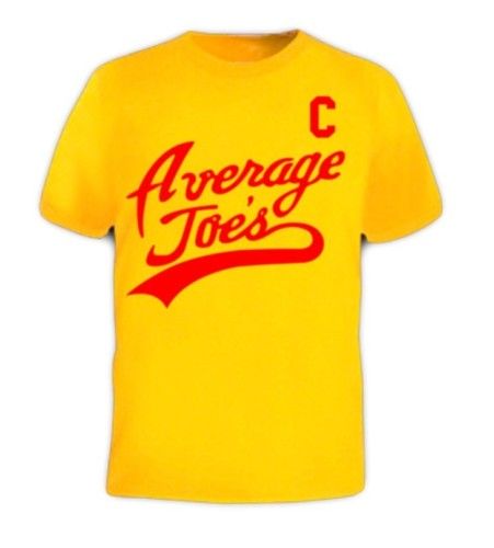 AVERAGE JOES GYM dodgeball old school retro T SHIRT  