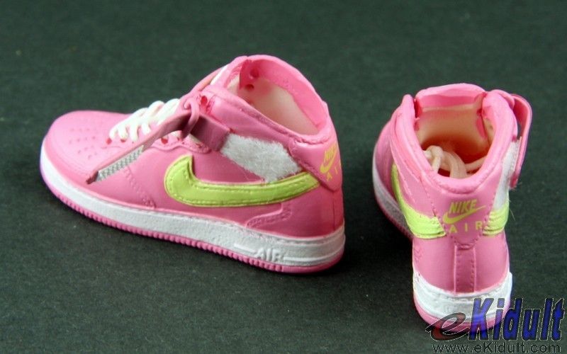 Wmns Air Force 1 08 Le Lovely Pink Volt Shoes  