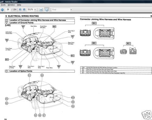 Toyota Camry Repair Service Manual 1996 97 98 99 00 01  