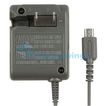 Wall+Car Charger+Battery For Nintendo DS LITE NDSL DSL  