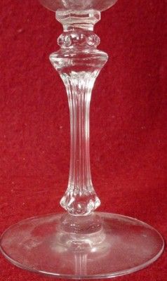 TIFFIN crystal JUNE NIGHT 17392 pttrn CORDIAL GOBLET  