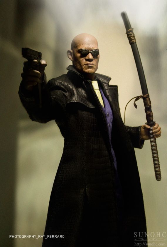 CUSTOM MORPHEUS MATRIX HEAD sculpt hot toys neo 12  