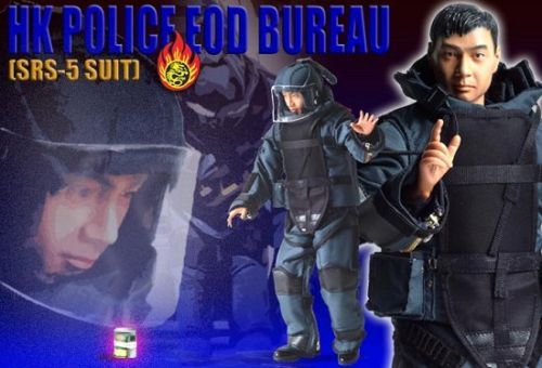 HK Police EOD Bureau Jimmy Action Figure, 1/6, NIB  