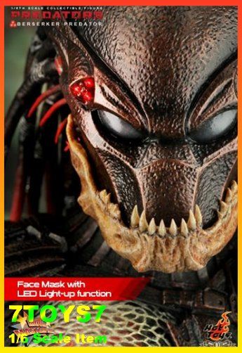 Hot Toys 1/6 Predator Berserker_ Box Set_ LED HT052Z  