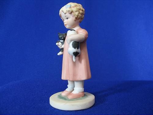 FRIENDLY ENEMIES Bessie Pease Gutmann Figurine Balliol Corp1985 Free 