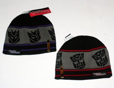 TRANSFORMERS Optimus Prime Megatron BEANIE CAP HAT New  