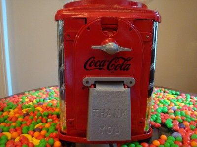   Victor *COCA COLA* Gumball & Candy Vending Machine Soda Signs  