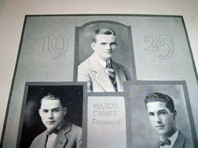 MILTON CANIFF STIVERS HIGH SCHOOL YEARBOOK +ORIGINAL NEWSPAPER OHIO 