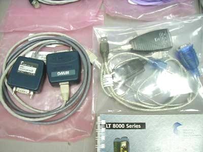 offered is a wavetek ideal accurate lan cable tester set