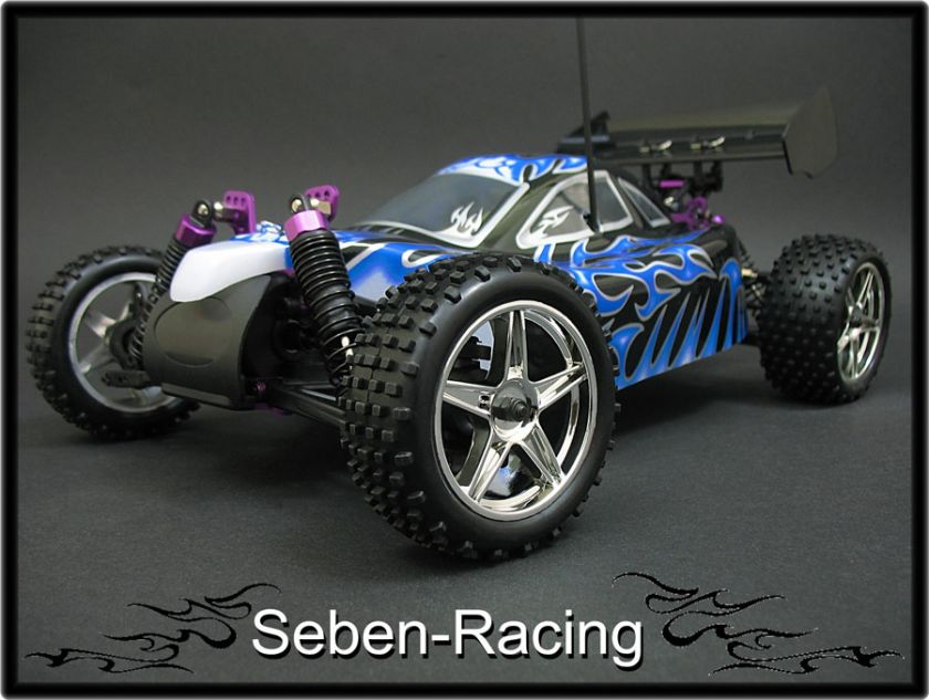 Seben Buggy BV2 BK7 1/10 Nitro RC Car RTR 4WD 110  