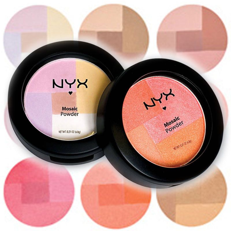 NYX MOSAIC POWDER BLUSH   PICK YOUR 5 COLORS 800897124601  