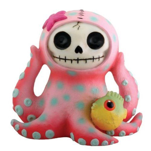 Furry Bones Octopi Octopus Skeleton Animal Figurine  