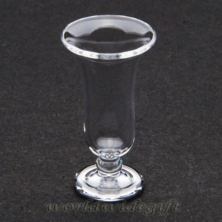 Tiny Miniature Ice Cream Sundae Cup Glass Dollhouse I48  