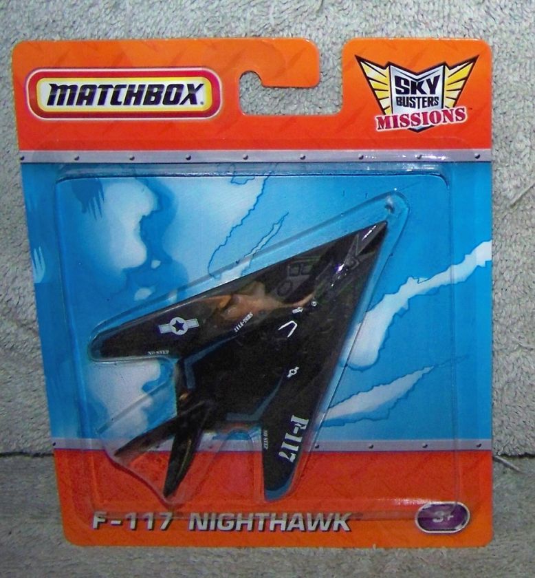 NEW MATCHBOX SKY BUSTERS F 117 NIGHTHAWK SET 026676689820  