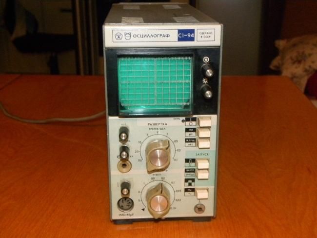 Vintage Soviet Oscilloscope C1 94  