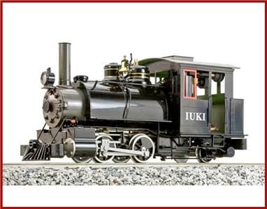 ACCUCRAFT LIVE STEAM PLANTATION LOCOMOTIVE AC77 046 Blk  