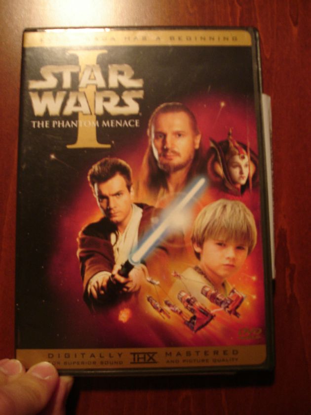 Star Wars Episode I The Phantom Menace 2 disc DVD George Lucas 