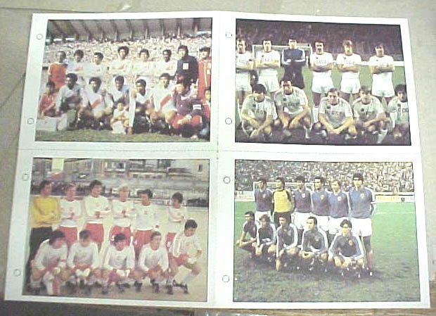 Barcelona World Cup Stars USSR Peru Poland Yugoslavia  