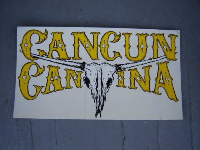 Old Cancun Cantina Restaurant Bar Large Decal Hanover Hagerstown 