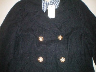 NEW J CREW INDIGO PEA JACKET COAT SPRING 2011 NWT SZ 10  