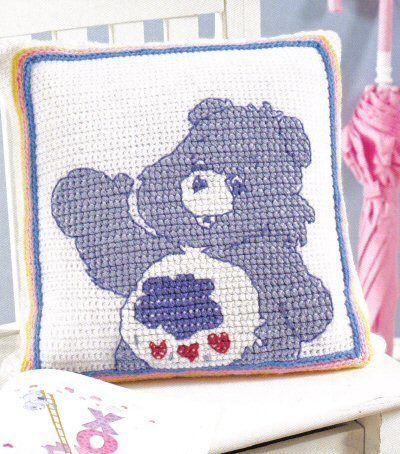 Care Bears Bear Crochet Patterns Pillows Pillow Pattern  
