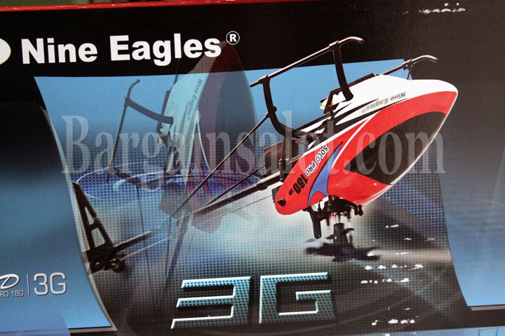   PRO 180 3G Flybarless 3D Micro Helicopter RTF  USA  