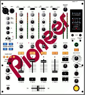 Pioneer CDJ 1000 800 850 400 900 200 2000 Skin Faceplate Absolute one 