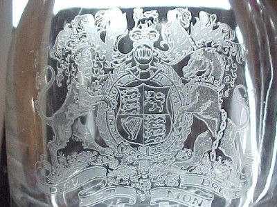 ORREFORS QUEEN ELIZABETH II SILVER JUBILEE DECANTER  