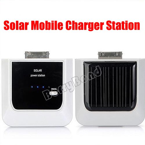 Solar Power Station Portable Backup Battery Charger for iPhone 4G 3GS 