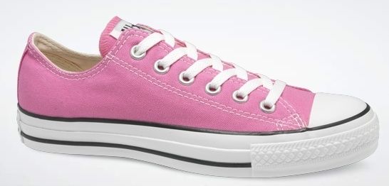 Converse All Star Chuck Taylor OX Pink M9007 Sz3~11 NIB  