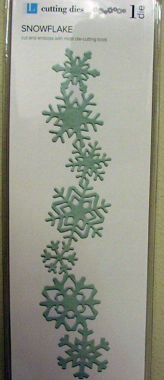 SNOWFLAKE BORDER EPIC REVOLUTION DIE QUICKUTZ snow flake  