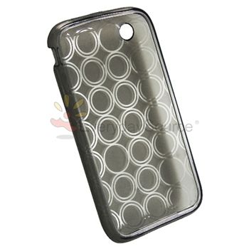 TPU Smoke Case for iPhone 3G S 16/32 GB+AC Wall Charger  