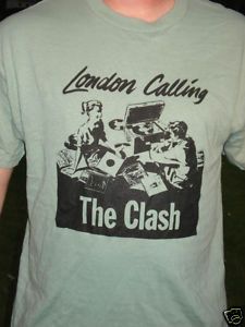 The Clash The Damned Eater 999 Shirt SM MD LG  