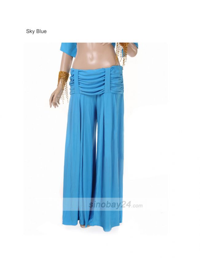 Trib​al Yoga Belly Dance Pants Bottom Costume Trousers  